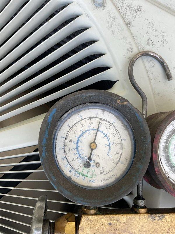 Performed AC maintenance on 15-year-old system that was not operating properly. Upon inspection, identified plugged evaporator coil restricting airflow and failed condensate pump causing water accumulation on basement floor. Verified system achieving 20-degree temperature split across coil despite reduced efficiency from blockage. Provided estimate for condensate pump replacement and evaporator coil cleaning services, with homeowner electing to source pump independently and perform coil cleaning themselves.