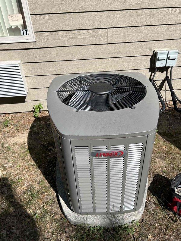 Responded to commercial HVAC service call and completed multiple sold repairs across site equipment. Replaced failed blower motor and blower wheel assembly in PTAC unit #7 to restore proper airflow and operation. Replaced 45/5 dual run capacitor in rooftop unit serial number 5822G03032 and 40/10 dual run capacitor in rooftop unit serial number 5815H13628 to address starting and running issues. All equipment tested and verified operational following repairs with proper amperage draws and temperature differentials confirmed.
