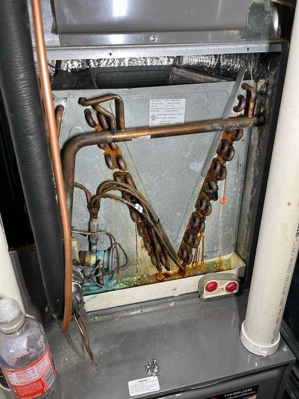 Performed comprehensive AC tune-up on 13-year-old residential air conditioning system. Upon arrival, confirmed system was operating properly with no reported concerns. Conducted thorough inspection of indoor components including air filter and blower assembly, both found to be clean and properly balanced. Inspected evaporator coil, verified cleanliness and confirmed condensate drainage functioning correctly.

Proceeded to outdoor condenser unit where routine electrical inspection was performed on all connections and components. Cleaned condenser coils to remove accumulated debris and ensure optimal heat transfer efficiency. Conducted operational testing with system running for 15 minutes under load. Verified proper system performance with temperature differential exceeding 15 degrees across the evaporator coil, indicating adequate refrigerant charge and efficient operation. All components functioning within normal parameters. System cleared for continued operation.