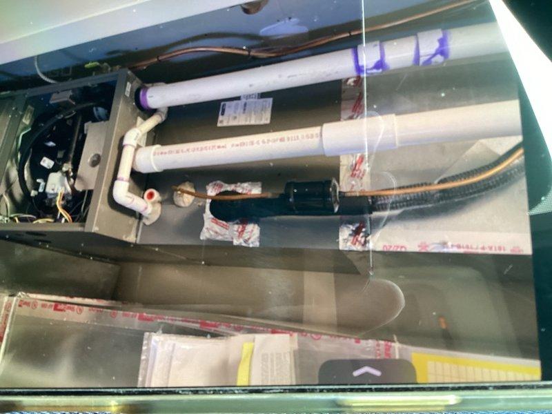 Replaced evaporator coil and compressor under parts warranty coverage. Charged system with factory-specified refrigerant charge and verified proper operation. System is cooling effectively and all components functioning within normal parameters at time of completion.