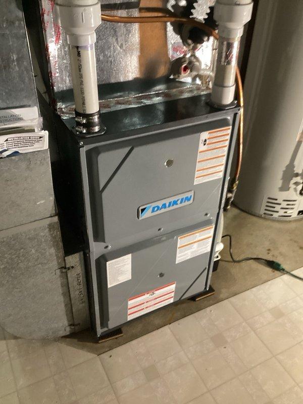 Responded to callback for recently installed AC system experiencing intermittent short cycling issues. Performed comprehensive system inspection including airflow verification, refrigerant pressures, and temperature measurements across all components. System operated continuously without fault during entire service visit. Based on technician feedback, identified potential issue with recently installed secondary float switch on condensate pump correlating with onset of cycling problems. Temporarily disabled secondary float switch for 24-hour monitoring period to isolate cause. Modified thermostat wiring by jumpering O terminal to Y1, changing system call from P2 to C2 operation. All operational parameters within manufacturer specifications during testing. Will follow up to verify resolution after monitoring period.