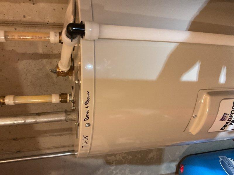 Performed second-opinion no-cool evaluation on a 1999 Trane split A/C system with furnace. With outdoor ambient temperature at 95°F, measured system pressures at -4.5 psig suction and 54.5 psig liquid on R-22 refrigerant, indicating critically low refrigerant charge and near-empty system. Findings confirmed previous contractor's assessment of severe refrigerant loss and inability to maintain cooling capacity. Given the system's age (over 20 years), obsolete R-22 refrigerant, and extent of refrigerant depletion, recommended full system replacement rather than repair. Coordinated with comfort advisor to schedule equipment replacement consultation.