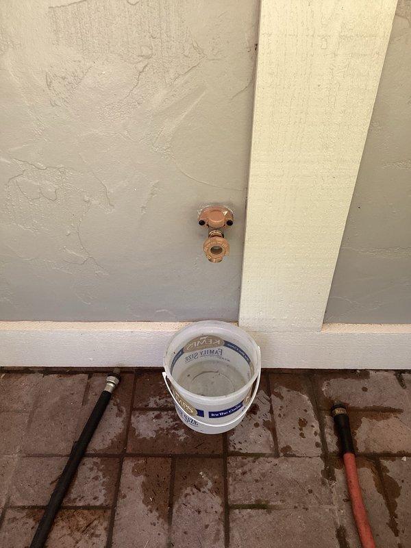 Responded to service call for constantly running toilet and leaking outdoor hose bib. Diagnosed faulty flapper as cause of toilet issue. Addressed primary concern of exterior hose bib that continued leaking and running water after shut off. Removed defective hose bib and installed new replacement unit. Tested new hose bib for proper operation and verified no leaks upon shut off. Completed copper pipe connection work in crawl space area to ensure proper water flow and eliminate leakage issues.
