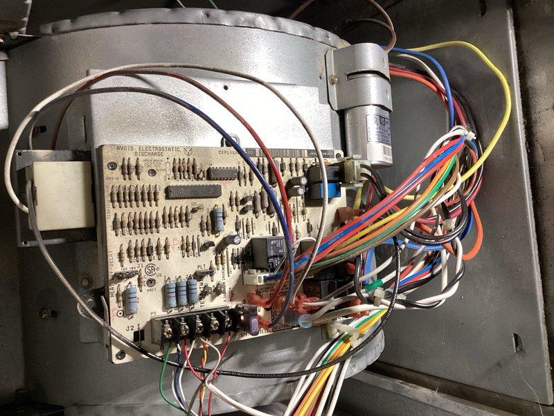 Responded to no cooling complaint on residential air conditioning system. Upon arrival, performed comprehensive system diagnostics including inspection of evaporator coil, blower assembly, condenser unit, and all major components. Air filter was found to be in satisfactory condition from recent replacement. Testing revealed failed dual run capacitor preventing compressor operation. Replaced defective capacitor with proper OEM replacement. Verified refrigerant charge within manufacturer specifications. Performed condenser coil cleaning to remove accumulated debris and organic matter observed around outdoor unit. Cycled system through complete cooling cycle and confirmed normal operation with proper temperature differential across evaporator coil. All electrical connections secure, contactor functioning properly, and compressor operating within normal parameters. System restored to full cooling capacity.