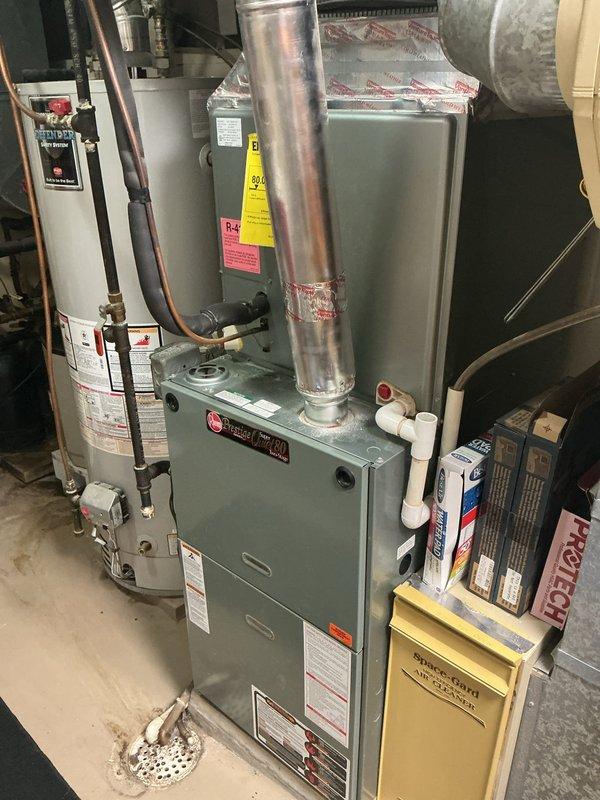 Responded to no cooling complaint on 12-year-old residential air conditioning system. Upon inspection, found system completely empty of refrigerant, indicating a significant leak in the system. Given the age of the equipment and the extent of refrigerant loss with obsolete refrigerant type, recommended full system replacement rather than repair. Scheduled same-day estimate appointment to review new AC installation options and discuss complete HVAC package solutions.