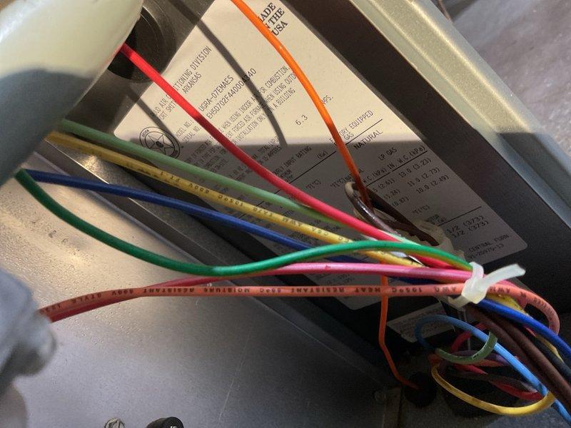 Responded to no cooling complaint with evaporator coil and suction line freeze-up. Diagnosed system low on R-22 refrigerant causing reduced cooling capacity and ice formation on indoor coil. Given the unit's age (1999 model) and use of phased-out R-22 refrigerant, recommended system replacement and coordinated with sales team to provide equipment options to the homeowner.