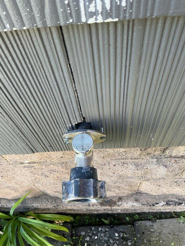 Responded to service call for two malfunctioning outdoor spigots. Upon inspection, determined that excessive water pressure over 100 psi was causing leakage issues at both fixtures. Front spigot had a cracked and broken handle that was replaced with new hardware, restoring proper operation. Side spigot was leaking due to loose packing, which was tightened to eliminate the leak and restore functionality. Provided pricing options for both repair and replacement of the fixtures, with repairs being selected and completed successfully. Also provided estimate for future installation of utility sink in basement.