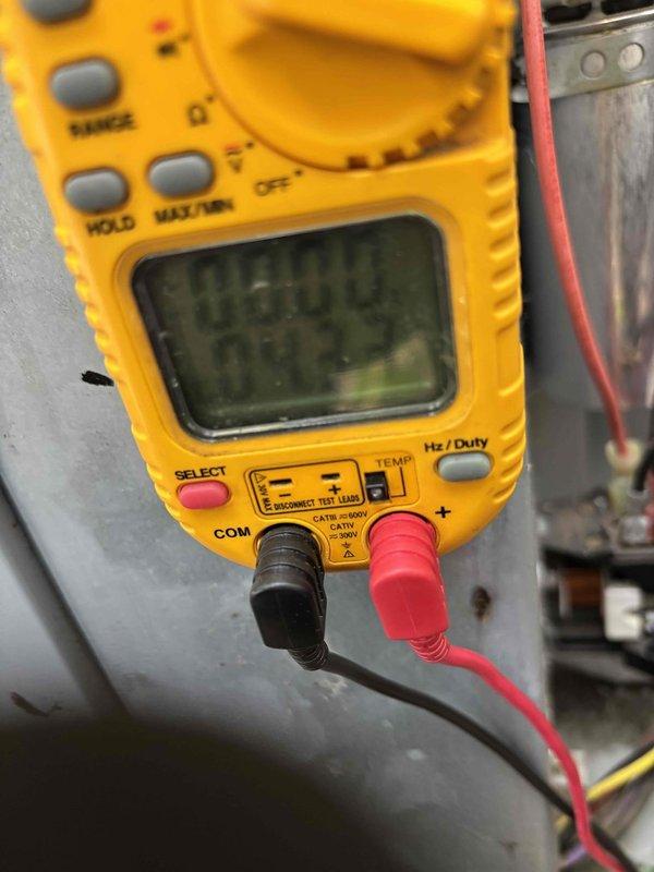 Completed annual cooling maintenance on one standard R-410A air conditioning system and one mini-split system with four heads under ambient conditions of 94°F. Performed comprehensive inspection of standard AC unit including filter, thermostat, temperature split, condenser coils, motors, capacitors, compressor, refrigerant charge levels, and condensate drain. Replaced 16x25x1 air filter and identified failing dual-run capacitor (45+5 MFD) testing below specifications. Upon approval, replaced defective capacitor with new unit, restoring system to proper operation. Conducted maintenance on mini-split system including inspection of filters, thermostat operation, temperature drop across evaporators, condenser unit, and drain lines across all four indoor heads. Both cooling systems tested and confirmed operating within normal parameters upon completion of maintenance procedures.