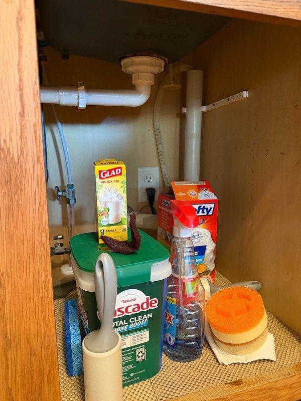 Installed customer-supplied garbage disposal with air switch in kitchen with no previous disposal unit. Property operates on well and septic system, which was taken into consideration during installation. Also installed new customer-supplied kitchen faucet to complete the kitchen plumbing upgrade.