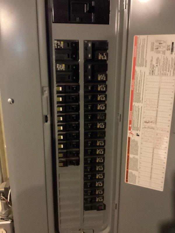 Replaced malfunctioning 40-gallon natural gas power vent water heater that was stuck in vacation mode with new Bradford White unit. Installed new water heater in existing location with proper copper piping connections, brass fittings, shutoff valves, and flexible connector lines, ensuring all connections met code requirements and manufacturer specifications.