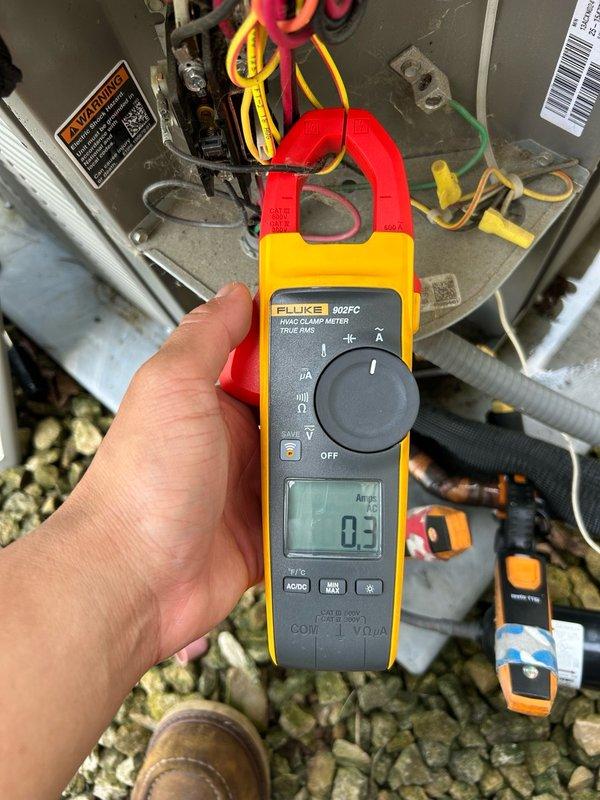 Performed comprehensive AC maintenance inspection on residential cooling system. Verified and tested thermostat operation, filter condition, and blower assembly functionality. Inspected outdoor coil for cleanliness and proper airflow. Evaluated all electrical components including contactor and capacitor using diagnostic equipment to confirm proper voltage and amperage readings. Checked condensate drain line for proper drainage and cleared any restrictions. Measured refrigerant performance and temperature split across the evaporator coil, with all readings falling within manufacturer specifications. Conducted visual inspection of all accessible components and connections. System is operating efficiently with no mechanical defects, safety concerns, or immediate repair needs identified. Recommended maintaining regular filter changes and keeping indoor and outdoor coils clean to ensure continued optimal performance and system longevity.