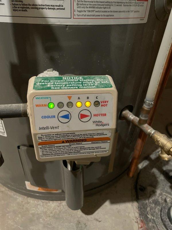 Responded to no hot water complaint and found gas water heater in safety lockout due to maximum ignition attempts being reached. Reset the system, disassembled and cleaned the burner assembly to remove debris and buildup affecting ignition performance. Reassembled unit, verified proper gas ignition sequence, confirmed stable flame operation, and tested system to ensure proper heat production and hot water delivery restored.