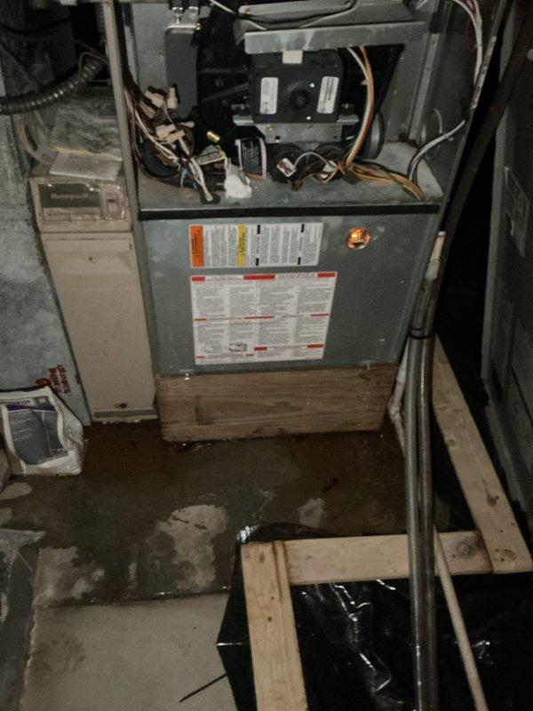 Responded to no cooling call for dual-system residential property. Upon arrival, found both air conditioning units non-operational with water leaking from indoor coil and severely dirty, restrictive air filters. Removed and replaced filters, then performed thorough cleaning of outdoor condenser coils on both units. Diagnostic testing revealed failing capacitor on one system, which was replaced to restore proper compressor operation. Verified refrigerant charge levels on both systems within manufacturer specifications. Conducted complete system performance evaluation including electrical components, contactors, and control boards—all operating within normal parameters. Provided maintenance recommendations including filter replacement every three months using MERV 8 rated filters to prevent future airflow restrictions and system strain. Both air conditioning systems restored to full operational status with proper cooling capacity confirmed before departure.