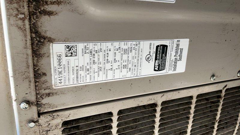 Responded to no cooling complaint on 7-year-old Lennox R-410A system that was cycling on and off with thermostat error codes. System had experienced airflow restriction due to severely clogged air filter and outdoor coil blocked with cottonwood debris during recent high ambient temperatures in the 90s, causing unit to shut down on safety. Upon arrival, homeowner had already rinsed outdoor coil and replaced air filter. Performed comprehensive system diagnostics including control board operation, refrigerant charge verification, temperature split across evaporator coil, airflow measurements at multiple blower speeds, and visual inspection of outdoor coil cleanliness. All tested components and parameters found to be within normal operating specifications. System restored to proper cooling operation with no further issues identified.