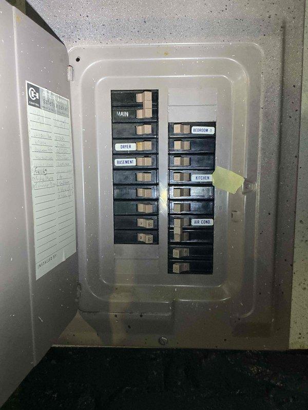 Responded to no cooling complaint on 8-year-old residential A/C system. Upon arrival, found compressor running excessively hot with no refrigerant present in the system. Diagnosed complete loss of refrigerant charge due to system leak. Inspected electrical connections at breaker panel and confirmed power supply to condensing unit. Documented equipment condition and provided estimate for refrigerant leak detection, repair, and system recharge to restore cooling operation.
