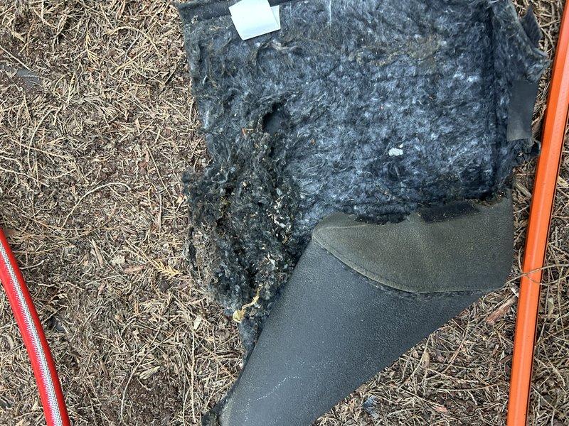 Responded to water leakage issue at furnace causing moisture accumulation in basement. Diagnosed and cleared plugged condensate drain line, restoring proper drainage function. Performed exterior cleaning of unit due to excessive dirt buildup and completed operational tuneup. Verified system heating and cooling functions operating within normal parameters upon completion.