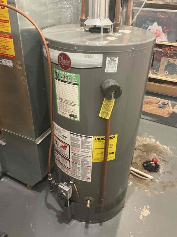 Responded to service call for consultation on adding condensate mitigation to furnace flue and eliminating a basement bathroom return vent. Upon inspection, determined that the existing unit is an 80% efficiency furnace with metal exhaust piping that reaches temperatures exceeding 400°F during operation, making installation of any moisture mitigation equipment unfeasible due to heat-related material failure concerns. Verified that a properly installed chimney cap is present on the roof, providing adequate protection against moisture intrusion and pest entry into the flue system. Conducted thorough inspection of furnace and flue assembly with no evidence of external moisture infiltration found. Examined the basement bathroom vent in question and confirmed it is not connected to the HVAC ductwork system; rather, it functions as a passive bypass opening to the mechanical room and poses no operational concerns. Advised customer that elimination of the bypass opening would require basic fra