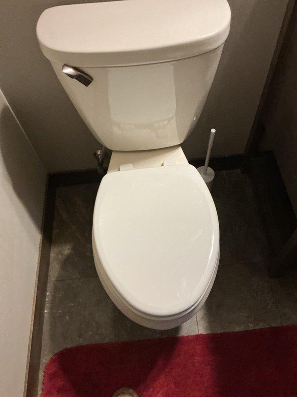 Responded to service call for toilet seat replacement. Successfully removed and replaced three existing toilet seats with customer-supplied units. All installations completed with proper hardware and secure mounting to ensure stability. Verified proper fit and function of each seat upon completion. Work area left clean with all old components removed from premises.