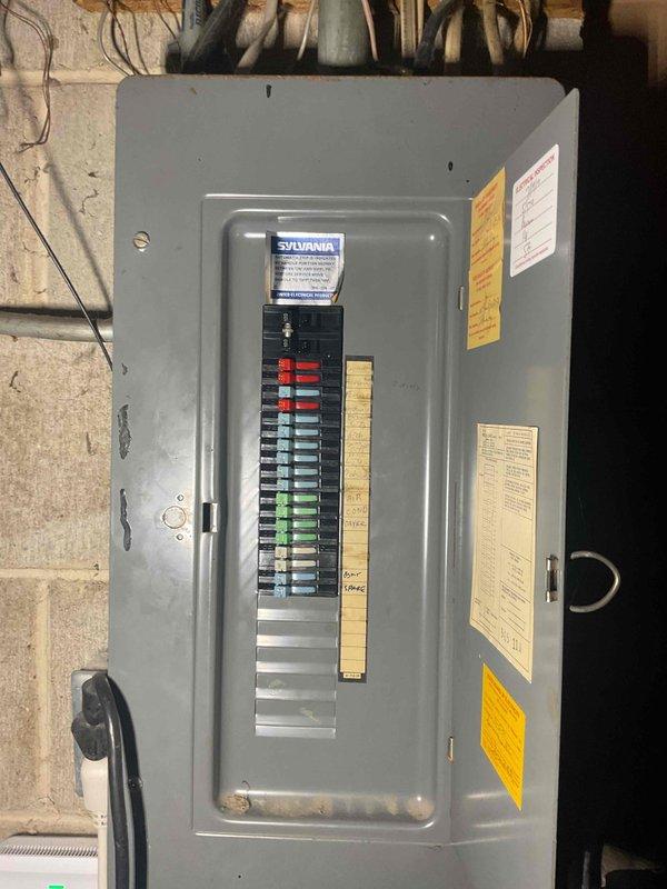 Replaced failed single-stage furnace ignition control board on Goodman heating unit. The system was non-operational prior to repair, requiring complete control board replacement to restore heating functionality. New control board was successfully installed and system tested to confirm proper ignition sequence and operation.