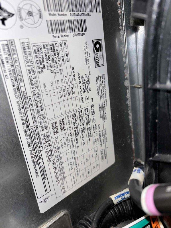 Completed comprehensive preventative maintenance on Bryant heating and cooling system under agreement terms. Performed full AC maintenance on one R22 condenser unit (model 2DSX3018G1000AA) including inspection of filter, thermostat, temperature split, condenser coils, motors, capacitors, compressor, refrigerant charge level, and condensate drain line. Conducted heating system tune-up with inspection of gas valve assembly, blower motor, control board, combustion chamber, and venting system. All components tested and found operating within normal parameters at 69-degree ambient temperature with proper airflow and refrigerant levels confirmed.