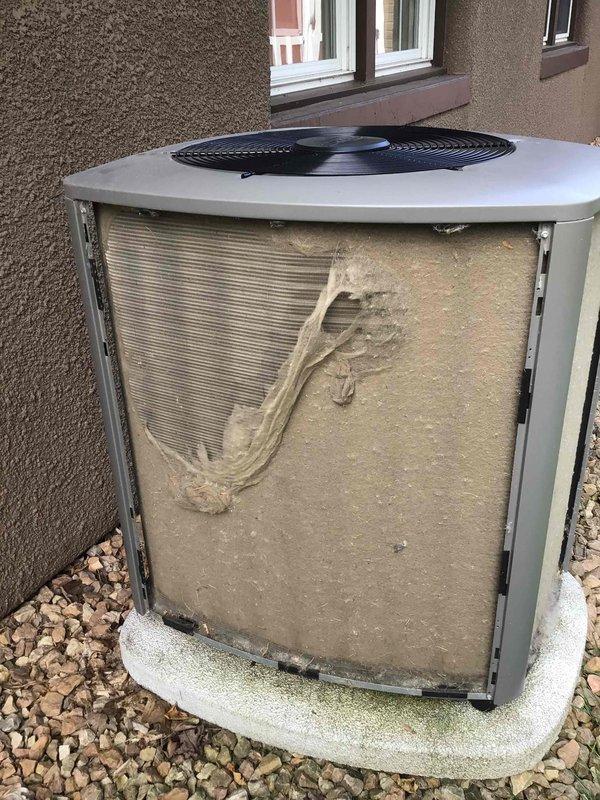 Completed AC tune-up on 2-year-old system. Performed outdoor condenser coil washing, conducted comprehensive electrical testing with all readings within manufacturer specifications, and verified proper system operation with 20-degree temperature differential across evaporator coil. Unit operating normally with no deficiencies noted; customer maintains filters independently.
