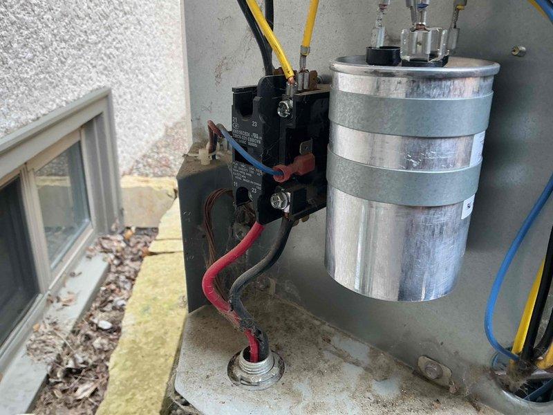Performed comprehensive cooling tune-up on 11-year-old high velocity AC system located in attic. Inspected and verified contactor, capacitor, and amp draws all operating within normal parameters. Cleaned condenser coil and confirmed air filter, blower assembly, and evaporator coil were clean. Verified refrigerant charge and temperature drop at 20 degrees, meeting manufacturer specifications. Note: refrigerant readings slightly affected by ambient outdoor temperature below the 70-degree minimum required for optimal high velocity system operation. All components functioning properly with no deficiencies identified or recommendations needed at this time.