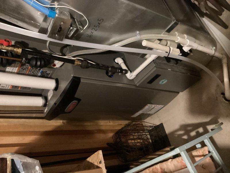 Responded to service call for leaking toilet on lower level that continued to leak even with shut-off valve in closed position. Replaced faulty shut-off valve and installed new internal tank components including fill valve and flapper assembly. Additionally, installed new Gerber toilet fixture and replaced shut-off valve for sink on upper level. Completed faucet installation as requested. All fixtures tested for proper operation and verified no active leaks upon completion.