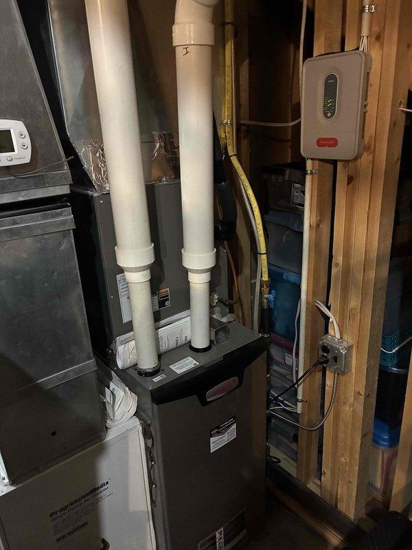 Replaced defective zone damper motor with new unit sourced from First Supply (part #251520-001). Removed and inspected both dampers to verify full range of motion, confirming proper opening and closing operation according to system calls. Tested complete zoning system operation and verified all components functioning correctly, restoring proper HVAC system performance.