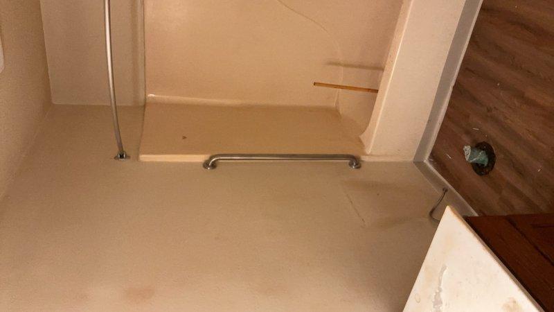 Successfully supplied and installed two 36-inch chrome grab bars in the tub/shower area for enhanced safety and accessibility. Installation locations were confirmed with the customer prior to mounting to ensure optimal placement and functionality, with one bar positioned horizontally on the shower wall and another installed near the bathtub area.