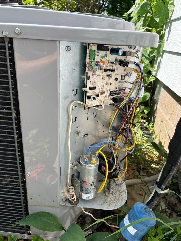 Completed Family Rewards cooling maintenance visit on a 9-year-old air conditioning system. Performed comprehensive tune-up including inspection of indoor and outdoor components. Found air filter significantly dirty and advised homeowner to replace. Verified blower assembly was clean and properly balanced. Confirmed evaporator coil was clear with proper drainage. Inspected electrical components, capacitor, and control board in outdoor unit. Cleaned condenser coil and verified all routine components. All measurements and readings found within manufacturer specifications. Conducted operational test with 15-minute runtime to verify proper system performance with no issues detected. System operating efficiently and ready for continued service.