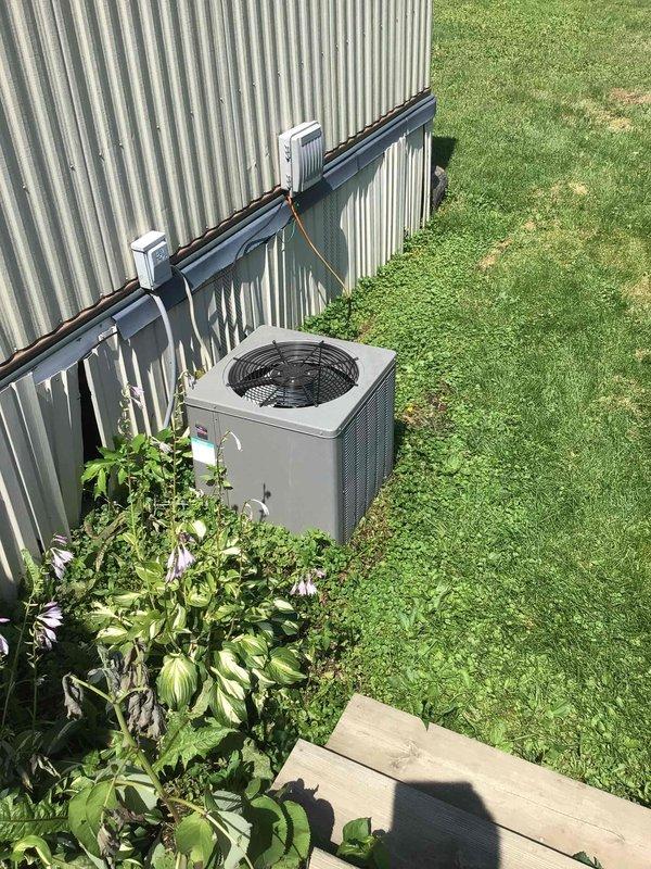 Completed comprehensive air conditioning tune-up on residential system with customer reporting insufficient cooling and airflow concerns. Performed thorough inspection revealing system operating within normal parameters, with primary issue identified as reduced airflow due to obstructed ductwork and vents. Washed outdoor condenser unit, resulting in 5-degree reduction in supply air temperature and improved system efficiency. Recommended professional duct cleaning to remove debris and restore optimal airflow throughout home.