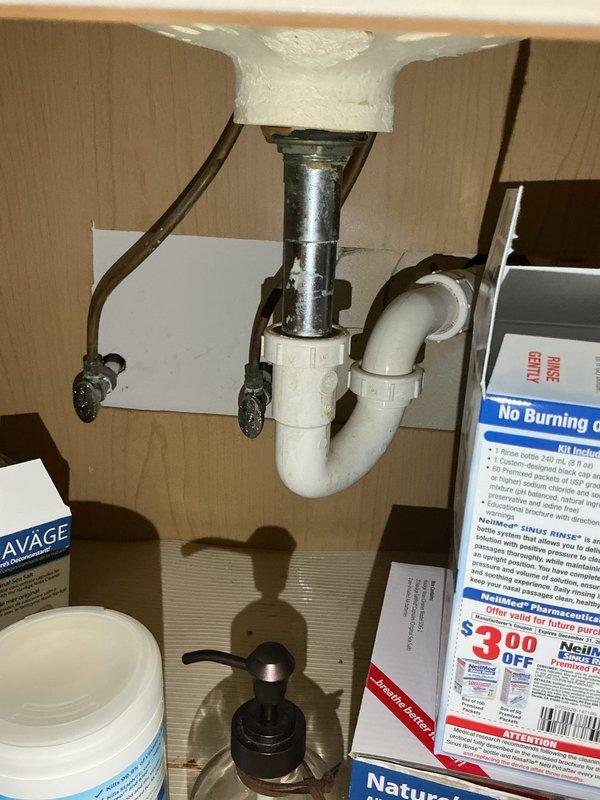Completed annual plumbing inspection of residential property. Thoroughly examined all accessible plumbing fixtures, connections, and components including toilet supply lines, under-sink drain assemblies, P-traps, and water supply connections. All plumbing systems found to be in good working condition with no leaks, corrosion, or immediate repair needs identified.