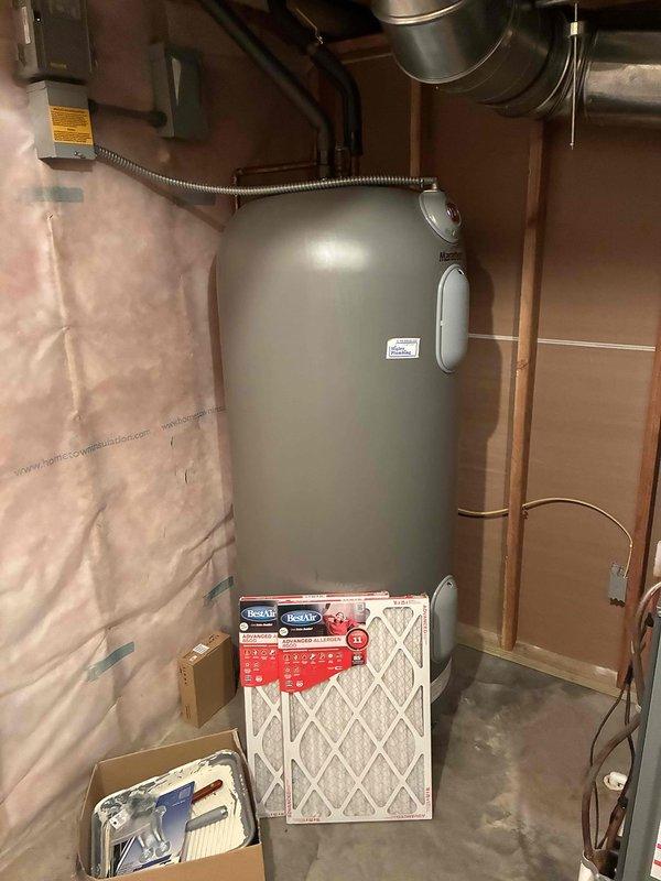 Responded to no cooling complaint on central air conditioning system. Upon arrival, confirmed compressor was not starting. Performed diagnostic testing on electrical components and identified failed capacitor preventing compressor operation. Replaced defective capacitor with new unit and verified system startup. Checked refrigerant charge levels, which tested within acceptable range with 17-degree temperature differential across evaporator coil. Inspected air filter, condenser coil, and condensate drain line—all found clean and clear. System restored to proper cooling operation.