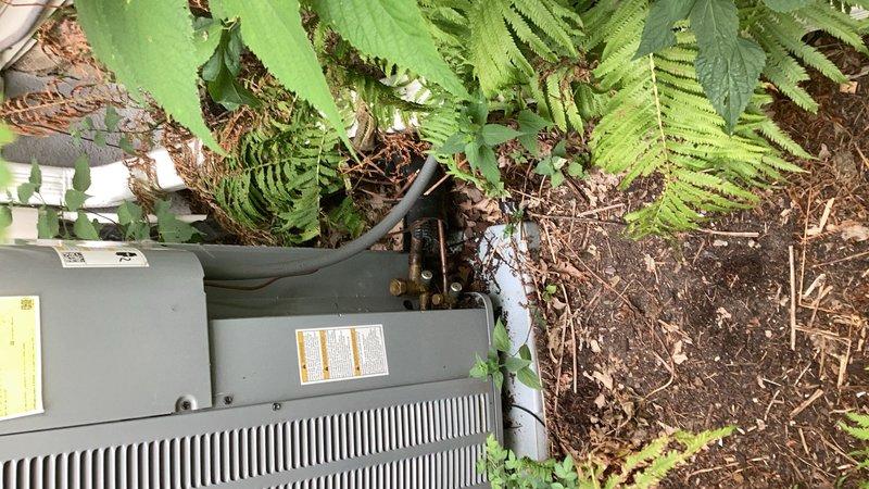 Responded to refrigerant leaks detected at the service valves on the outdoor condensing unit. Reclaimed all existing refrigerant from the system, removed the failed service valves, and brazed in new replacement valves. Performed comprehensive leak check to verify system integrity, then evacuated the system to proper vacuum specifications. Recharged the system with 7 lbs 12 oz of R-410A refrigerant per manufacturer specifications. Cycled the equipment through multiple operational modes and verified all parameters within normal operating range. Unit restored to full operational status with all repairs completed under warranty coverage.