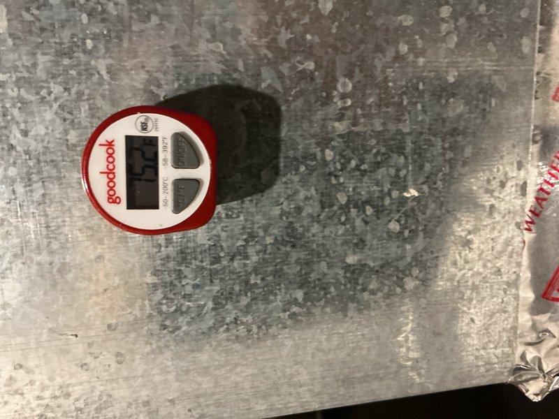 Responded to no cooling complaint on 6-year-old AC system displaying E13 high pressure switch lockout at outdoor unit and F5 communication error at furnace control board. Upon initial system startup, monitored refrigerant pressures which climbed to 515 PSI on high side with 25°F subcooling and 143 PSI on low side with 17°F superheat, indicating overcharge condition. Determined system was overcharged following recent evaporator coil replacement performed weeks prior. Recovered 6 lbs 7 oz of refrigerant from system rated for 82 oz factory charge. Recharged system with 5 lbs 2 oz refrigerant to manufacturer specifications. Allowed system to stabilize for 15 minutes and verified proper operation with corrected pressures of 434 PSI high side with 4°F subcooling and 147 PSI low side with 17°F superheat. Measured 19°F delta-T across indoor coil. Noted dirty air filter requiring replacement. Reset all error codes at thermostat, furnace control board, and outdoor unit. System operating normally