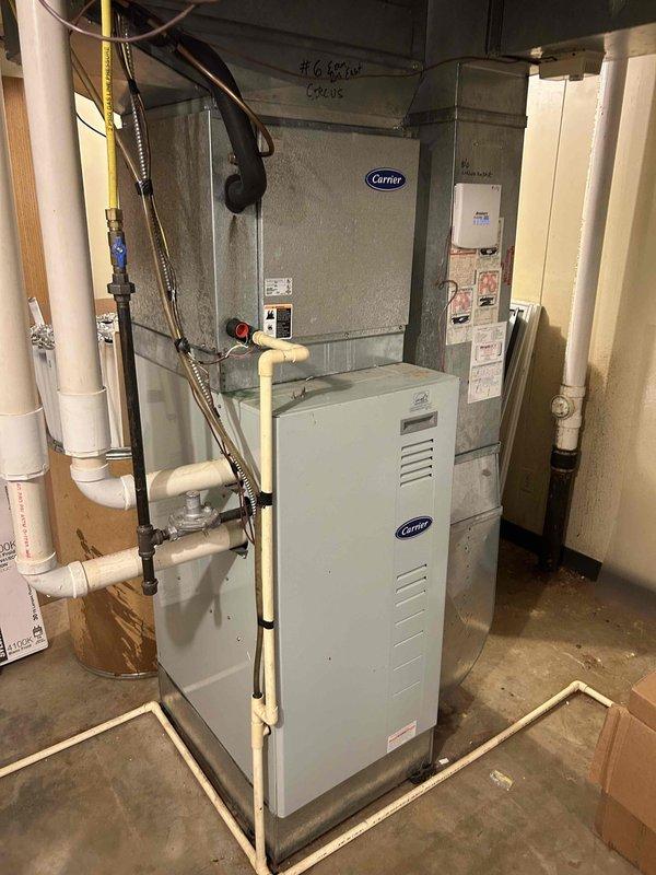 Responded to no cooling complaint on commercial unit. Found contactor welded shut, preventing proper system operation. Replaced failed contactor with new component and verified unit returned to normal cooling operation.