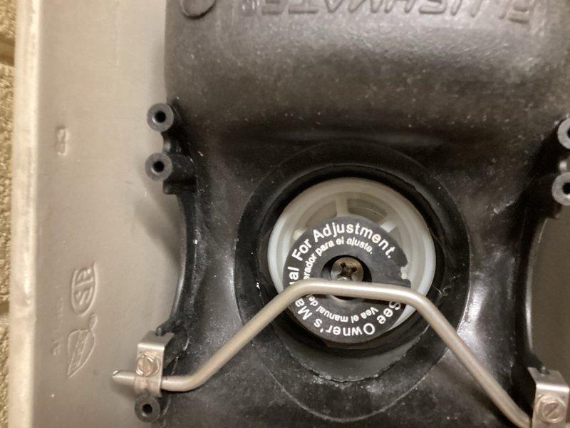 Responded to commercial facility for toilet constantly running. Upon inspection, identified failed flush valve cartridge causing continuous water flow. Toilet was tagged out of service. Documented conditions with photos and submitted proof of findings with estimate for cartridge replacement to proceed with repair.