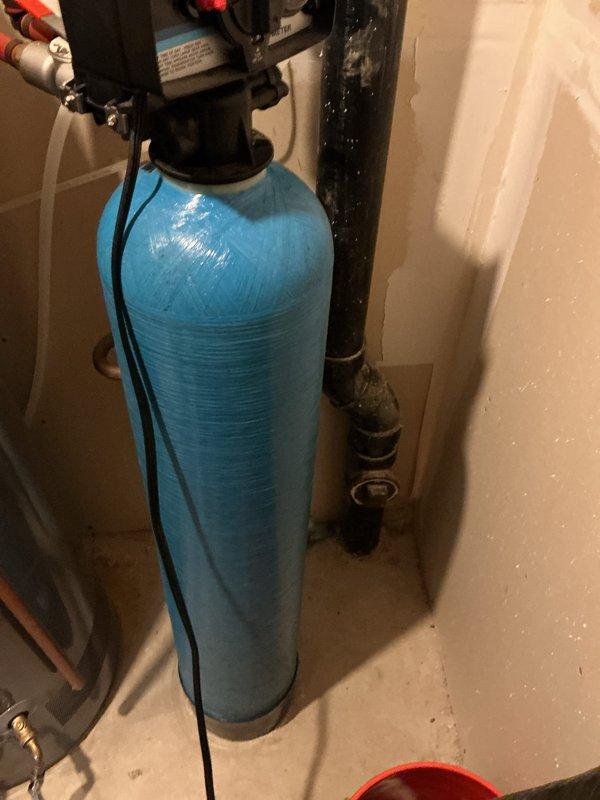 Completed comprehensive new member plumbing inspection of entire residential system. Performed visual inspection of all accessible plumbing fixtures, supply lines, drain lines, and water heating equipment. Flushed and drained hot water tank to remove sediment buildup and verified proper operation of RUUD water heater and associated copper supply piping. Inspected water softener system and confirmed operational status of control unit and valve assembly. Tested all plumbing fixtures throughout the residence to verify proper function and flow rates.

Identified minor issue with both faucets in master bathroom that exhibit leaking when excessive pressure is applied to handles, though fixtures operate normally under standard use conditions. Advised homeowner that these faucets will likely require cartridge replacement or repair in the near future to prevent potential worsening of leak condition. All other plumbing fixtures, supply lines, and drainage systems found to be functioning within n