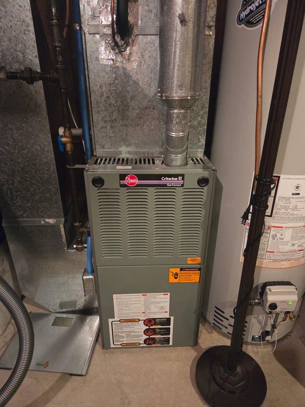 Performed comprehensive maintenance inspection on R22 air conditioning system and air exchanger unit. During efficiency and reliability assessment, identified elevated refrigerant levels and capacitor reading outside acceptable range. Completed system cleaning of outdoor condensing unit and indoor components. Verified air exchanger operational status and confirmed filter condition satisfactory. Presented repair options for identified deficiencies, and homeowner elected to receive formal estimate for necessary AC repairs to address refrigerant overcharge and capacitor replacement.