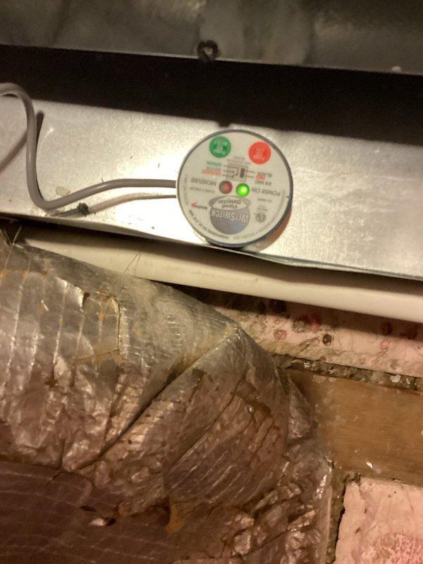 Responded to no cooling complaint on 4-year-old A/C system. Upon inspection, identified clogged condensate drain line as suspected cause of issue. Cleared blockage from condensate drain system and verified proper drainage flow. Inspected condensate safety switch operation to ensure unit would resume normal cooling function. System tested successfully after service and returned to proper cooling operation.