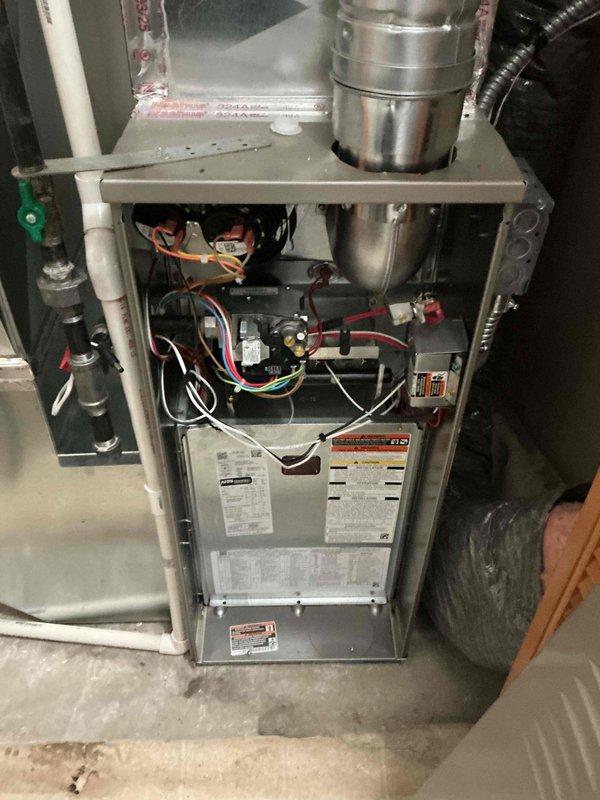 Responded to no-cool complaint on 24-year-old Trane air conditioning system experiencing inadequate cooling performance during high ambient temperatures. Performed comprehensive system diagnostics including electrical component testing, refrigeration analysis, and airflow verification. Found contactor operating within specifications, capacitor testing normal, and refrigerant charge at proper levels. Indoor air filter confirmed clean with adequate airflow through system. Temperature split measured at 16 degrees, slightly below optimal range. Visual inspection revealed heavily soiled condenser coil significantly restricting heat transfer capability and reducing system efficiency. Identified dirty condenser coil as primary cause of diminished cooling capacity. Recommended professional condenser coil cleaning service to restore proper heat rejection and system performance. Provided cleaning service options for homeowner consideration.