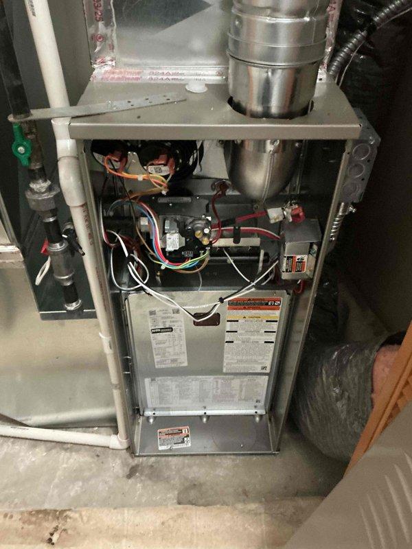 Responded to no-cool complaint on 24-year-old Trane air conditioning system experiencing inadequate cooling performance during high ambient temperatures. Performed comprehensive system diagnostics including electrical component testing, refrigeration analysis, and airflow verification. Found contactor operating within specifications, capacitor testing normal, and refrigerant charge at proper levels. Indoor air filter confirmed clean with adequate airflow through system. Temperature split measured at 16 degrees, slightly below optimal range. Visual inspection revealed heavily soiled condenser coil significantly restricting heat transfer capability and reducing system efficiency. Identified dirty condenser coil as primary cause of diminished cooling capacity. Recommended professional condenser coil cleaning service to restore proper heat rejection and system performance. Provided cleaning service options for homeowner consideration.