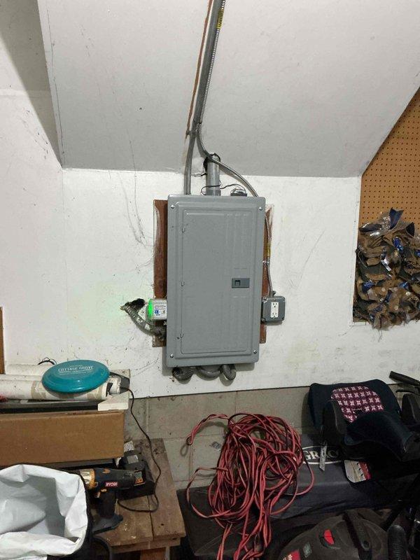 Responded to intermittent water leak in basement with standing water located behind furnace/AC unit near main plumbing stack. Conducted thorough inspection of area and documented conditions with photographs. Determined leak pattern to be inconsistent and phantom in nature, with water accumulation near HVAC equipment and ductwork. Based on location and leak characteristics, identified possible dapping issue from upstairs tub as likely source requiring further investigation by HVAC technician to assess potential condensation or drainage concerns related to mechanical systems.