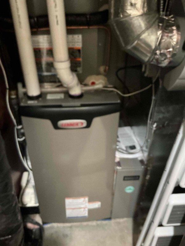 Responded to warranty no-cool call on recently installed system that was not maintaining temperature. Upon inspection, discovered incorrect dip switch configuration on the control board. Corrected settings by turning off dip switches 1 and 4, while activating dip switches 2 and 3 per manufacturer specifications. Verified proper system operation with supply air temperature measuring 57.2°F at register, confirming adequate cooling performance and resolving the issue.