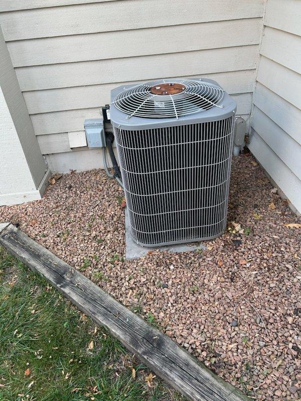 Responded to no cooling complaint on 22-year-old Bryant air conditioning system. Performed diagnostic testing and found elevated suction pressure with low subcooling and no superheat readings. Verified proper airflow across evaporator coil with approximately 13-degree temperature split. Diagnostics indicated thermostatic expansion valve (TXV) overfeeding refrigerant to evaporator coil, consistent with stuck valve or defective sensing bulb. Inspected all other system components and confirmed no additional issues. Due to R22 refrigerant system and company policy discontinuing service on R22 equipment, unable to perform repair. Scheduled service advisor consultation to discuss system replacement options.