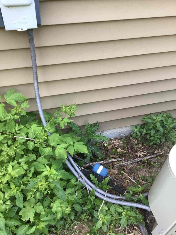 Responded to a no-cool call on a 12-year-old Gibson central air conditioning system where the outdoor condensing unit was not operating. Upon inspection, tested the run capacitor and found it completely failed with no charge. Replaced the defective capacitor with a new unit, restoring immediate operation to the compressor and condenser fan, with the system achieving a 20-degree temperature split across the evaporator coil, confirming proper cooling capacity.