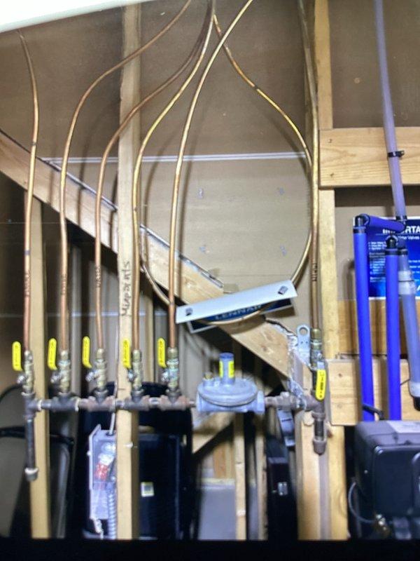 Responded to gas leak at water heater flared connection point on gas supply line. Disconnected the existing flare fitting, re-threaded the connection, and reassembled to achieve proper seal and eliminate leak. Verified system integrity and confirmed safe operation upon completion.