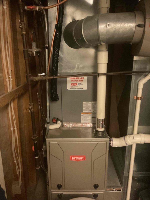 Responded to no cooling complaint on residential HVAC system. Upon inspection, diagnosed failed capacitor preventing compressor operation. Replaced defective capacitor with proper specification unit, restoring system to normal cooling operation and verifying proper amperage draw across all components.