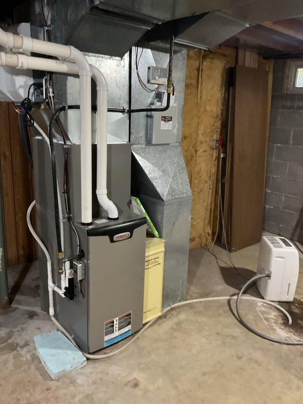 Completed comprehensive air conditioning tune-up and preventive maintenance inspection on residential HVAC system. Performed standard maintenance protocol including filter inspection, electrical component testing, refrigerant level verification, condensate drain check, and overall system performance evaluation. All equipment found operating within manufacturer specifications with no deficiencies noted.