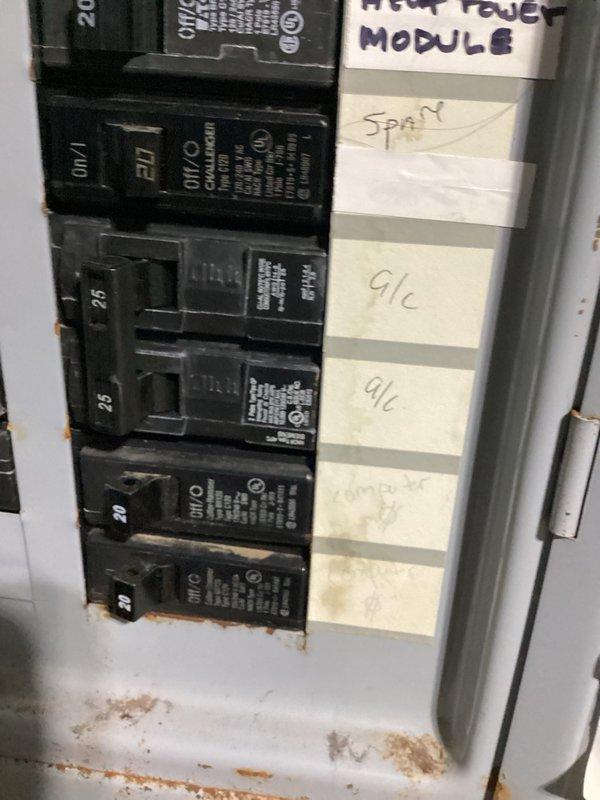 Responded to callback for air conditioning unit requiring proper circuit breaker sizing. Replaced existing 30-amp breaker with manufacturer-specified 25-amp breaker to meet equipment electrical requirements and ensure safe operation. Additionally, programmed thermostat to maintain indefinite temperature hold setting per homeowner request. All work completed and system operational.